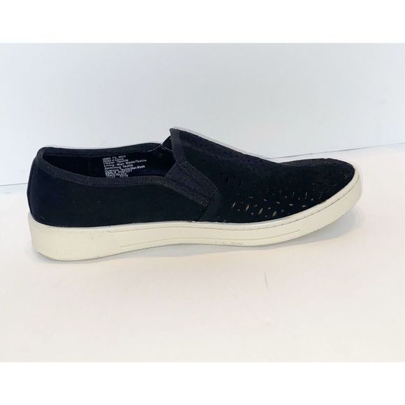 Croft & Barrow Tracey Slip On Sneaker Shoes Black Ortholite Women’s Size 7.5 - Picture 6 of 11